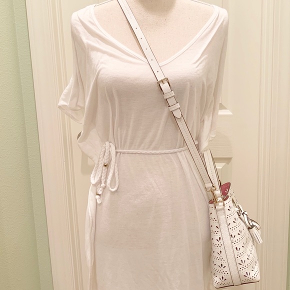 Small drawstring bucket Kate spade Hayes white Bag - Picture 2 of 8